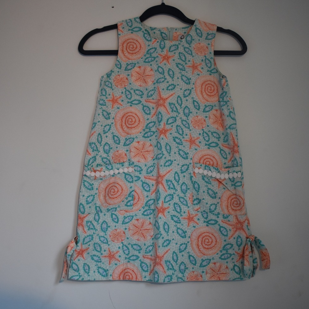 Kids seashell print lily Pulitzer dress
